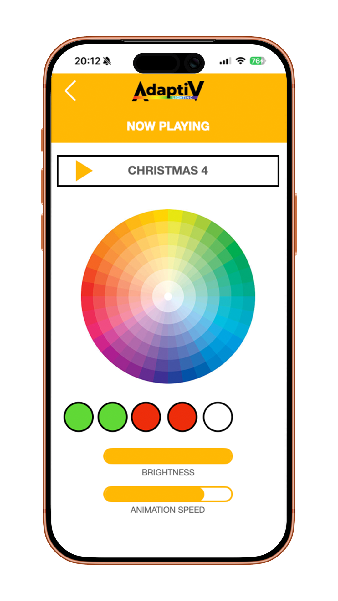 AdaptiV Lighting app